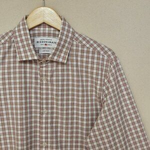 Mizzen+Main Leeward Collection Button Down Trim Fit L